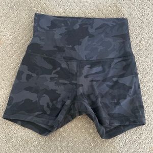 Lululemon camo shorts